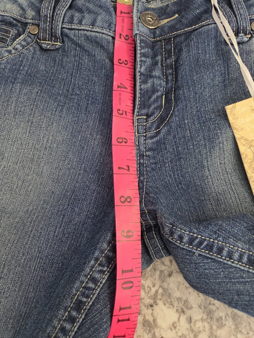 Vintage Y2K Streetwear Society Flared Jeans - Size 13 - Picture 5 of 10